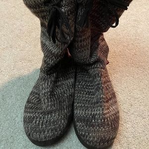 Muk Luk Hard Bottomed Slippers